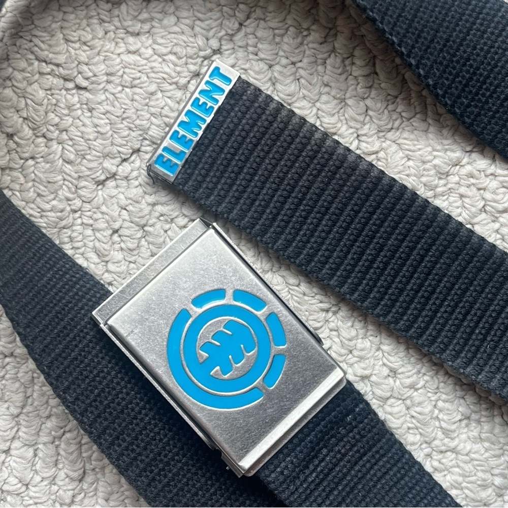 Element Black Belt with Blue Logo